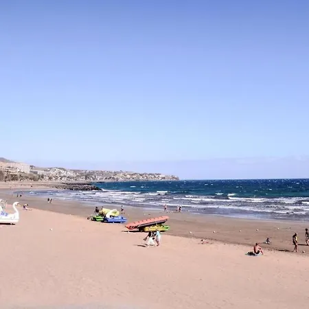Lb Deluxe Con Media Pension, Wifi, A 250m De La Playa 아파트 플라야 델 잉글스