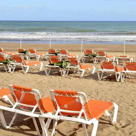 Lb Deluxe Con Media Pension, Wifi, A 250m De La Playa 아파트 플라야 델 잉글스